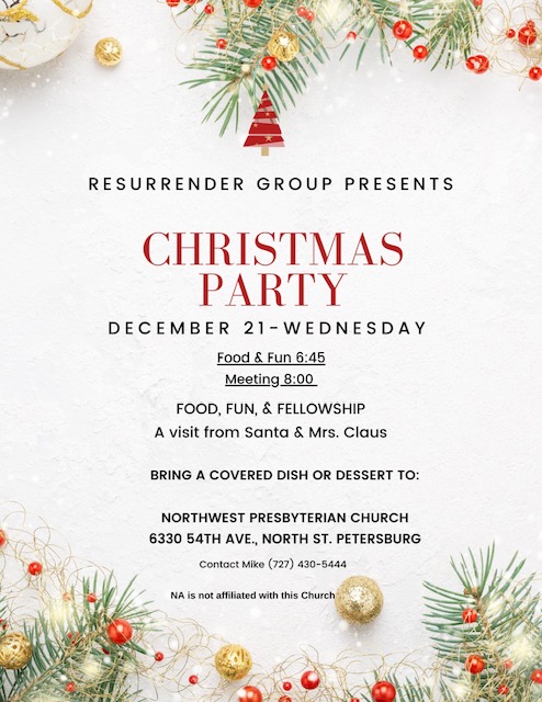 Re-surrender Group – Christmas Party – BASCNA